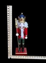 NUTCRACKER BASTON PIE MADERA 25CMS