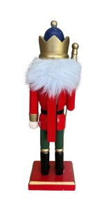 NUTCRACKER BASTON PIE MADERA 25CMS