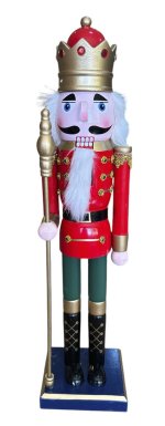 NUTCRACKER BASTON PIE MADERA 50CMS