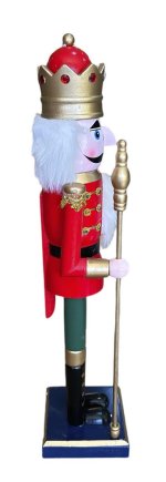 NUTCRACKER BASTON PIE MADERA 50CMS