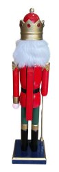 NUTCRACKER BASTON PIE MADERA 50CMS