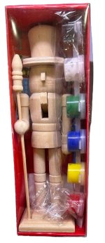 NUTCRACKER COLOR MADERA PARA PINTAR 18CMS