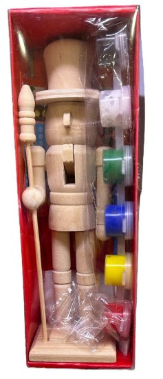 NUTCRACKER COLOR MADERA PARA PINTAR 18CMS