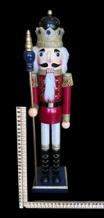 NUTCRACKER BASTON PIE MADERA 50CMS